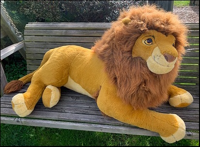 Disney Lion after treatment