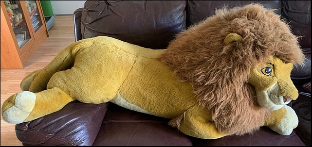 Disney Lion before treatment Disney Lion before treatment