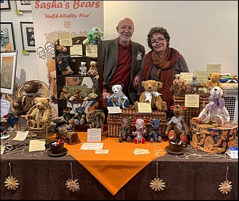 Sasha's Bears display at Goring Fair 2023