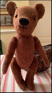 Sally B.'s Brown Bear after treatment