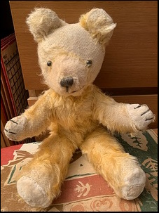 Amanda C.'s bear after treatment