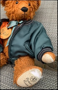 Derek M.'s Red Ted before treatment