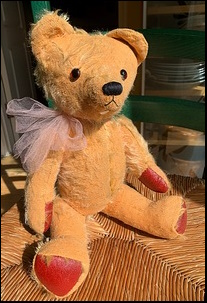 Gary C.'s Bear after treatment Gary C.'s Bear after treatment