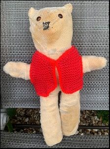 Meryl P.'s Teddy after treatment Meryl P.'s Teddy after treatment