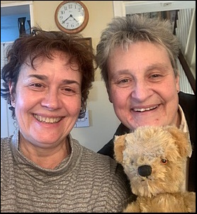 With Jennifer B. and her Teddy With Jennifer B. and her Teddy