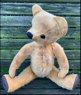Carol S.'s Teddy Bear after treatment
