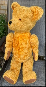 Joan B.'s Big Ted after treatment
