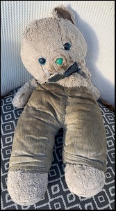 Joanna W.'s Bear before treatment