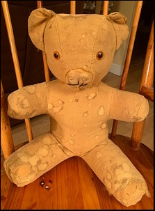 Karen W.'s Big Ted after treatment
