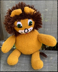 Adam Y.'s Lion after treatment