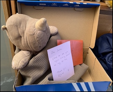 Ron arrives in Hospital