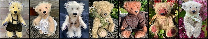 7 new Teddies for Goring Craft Fair 2022