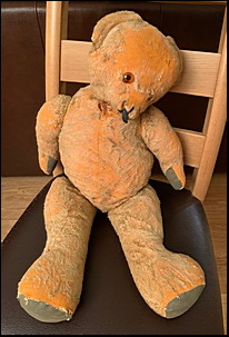 C.J.'s Teddy before