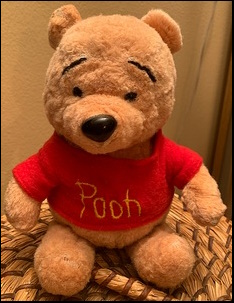 Emily A.'s Pooh after treatment