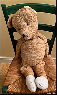 G.'s big Teddy before