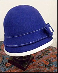 Blue hat