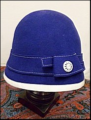 Blue hat