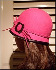 Pink hat