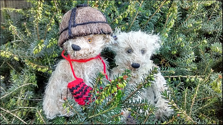 Jeremy and Judy - two of the Teddies going to Ipsden