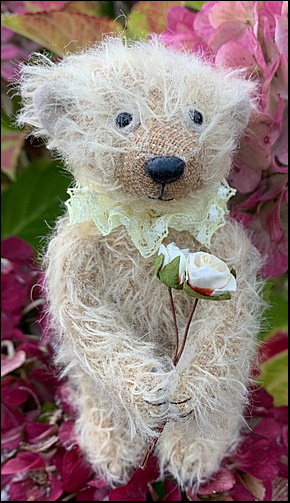 Jude with his favourite flower