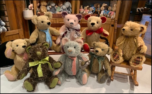 Bear Making workshop - group photo