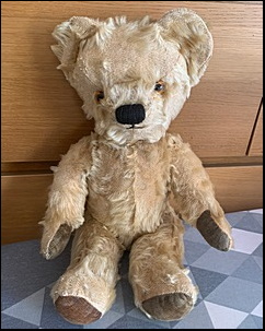 K.'s Teddy after