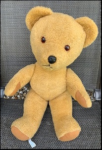 K.'s Bear after treatment