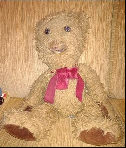 Louise C.'s Bear before treatment