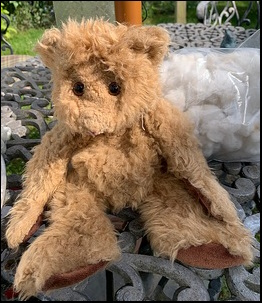 Louise C.'s Bear dry and with new eyes