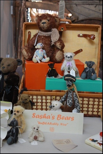 Sasha's Bears at Traditional Craft Fair, 6 Nov 10