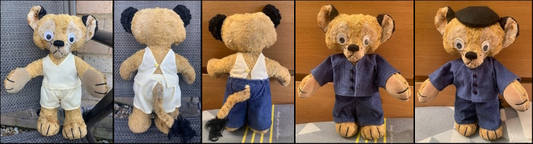 R.B.'s Richard Lion in his underwear and suit R.B.'s Richard Lion in his underwear and suit
