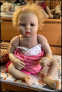 Rebecca C.'s doll after treatment