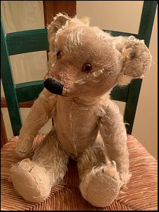 SA.'s mum's Ted after treatment