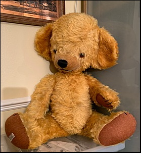 Y.D.'s Merrythought Teddy after