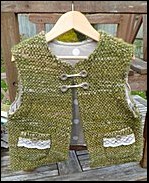 Green waistcoat