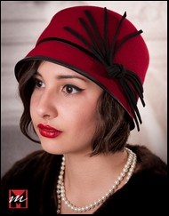 Red cloche